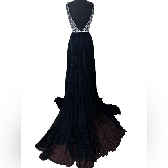 Size 6 Custom Jovani Pageant/Formal Gown Purchased at Regalia in Orlando - Picture 4 of 5